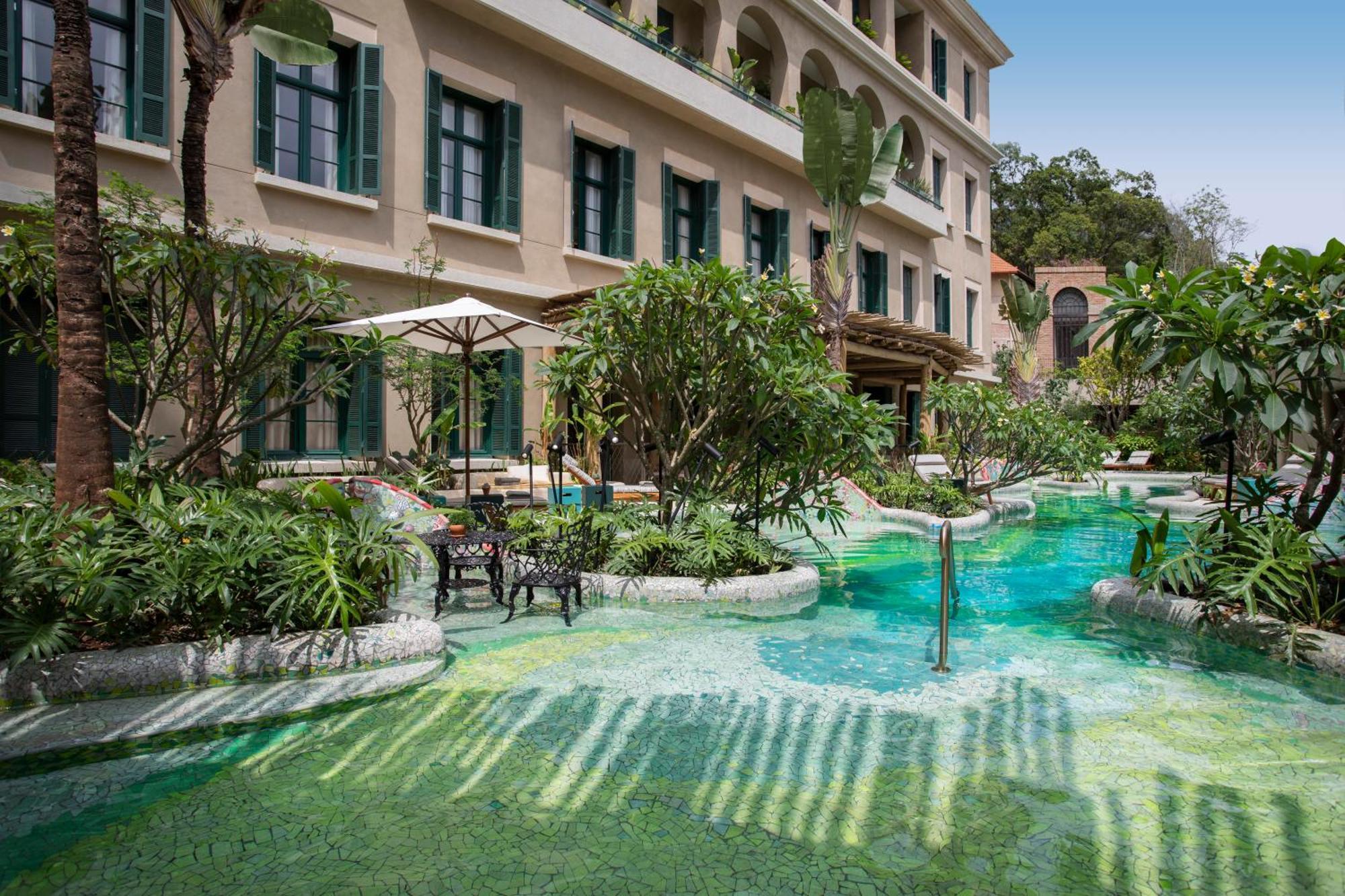 Rosewood Sao Paulo Hotel Exterior photo The hotel's pool
